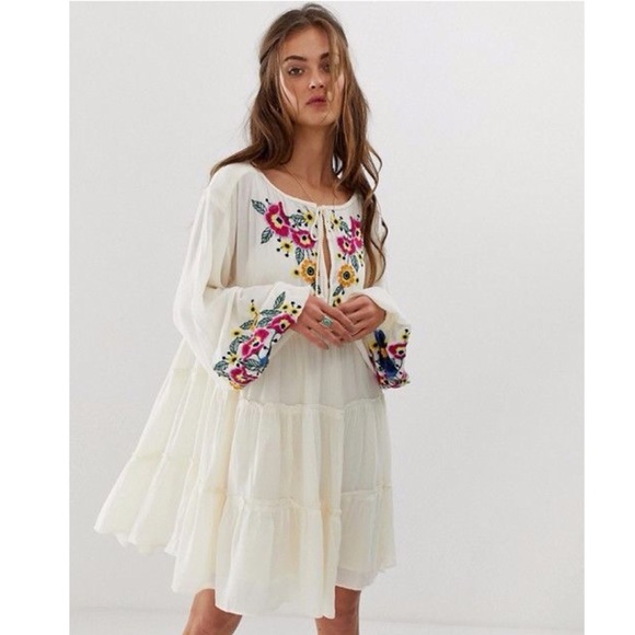 Free People Spell On Your Embroidered Dress - Picture 3 of 11